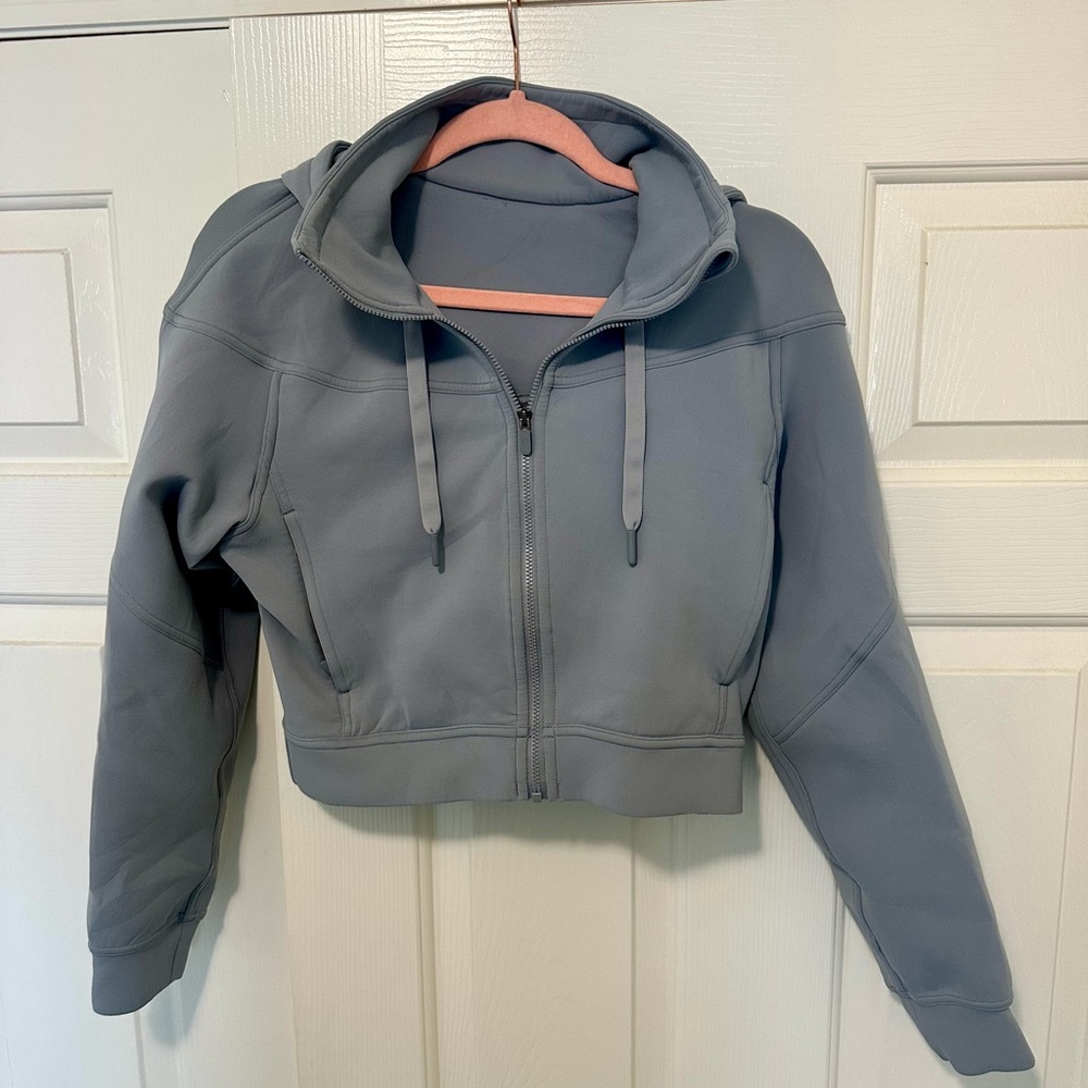lululemon athletica Women's Grey Zip-Up Hoodie
